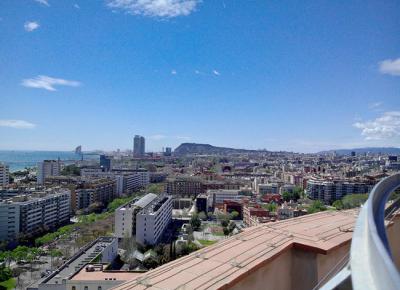 Views from the terrace of the Torre de les Aigües del Besòs