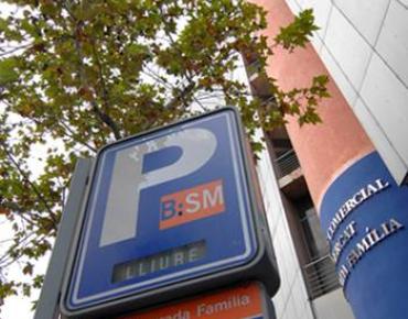 Parque de estacionamento BSM Mercat Sagrada Família