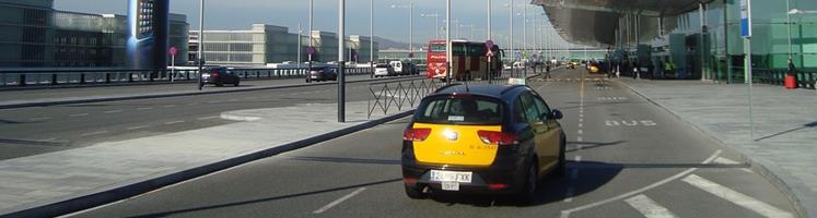 Taxi do aeroporto de Barcelona