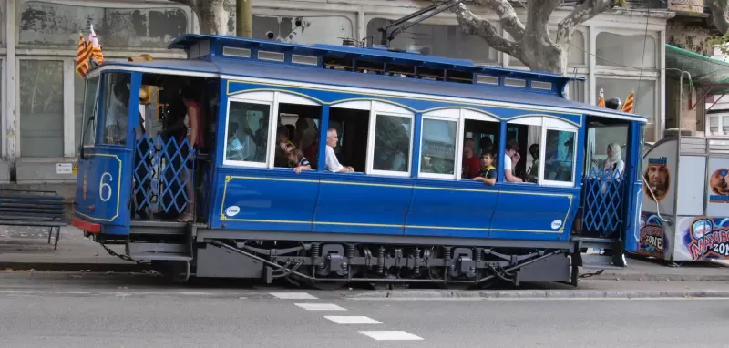 Tranvía Blau Barcelona