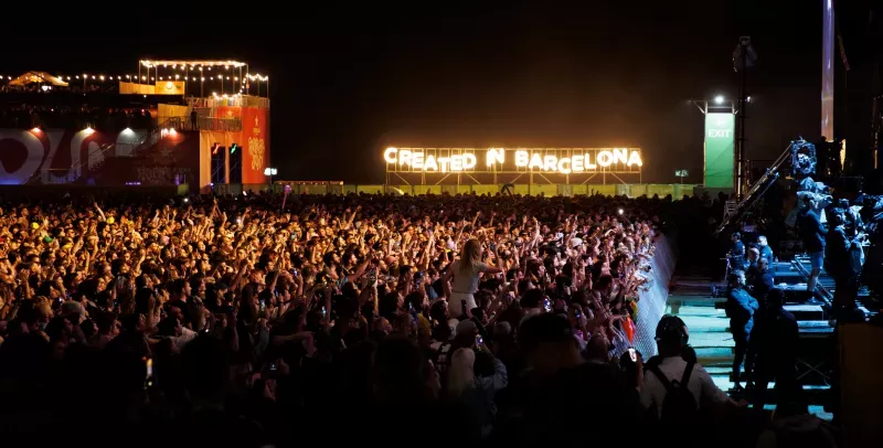 Primavera Sound, created in Barcelona